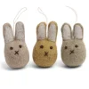 Anhänger Mini Bunny Filzhasen 3er Set