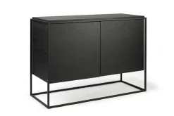 Anrichte Monolith Eiche schwarz B 110 cm