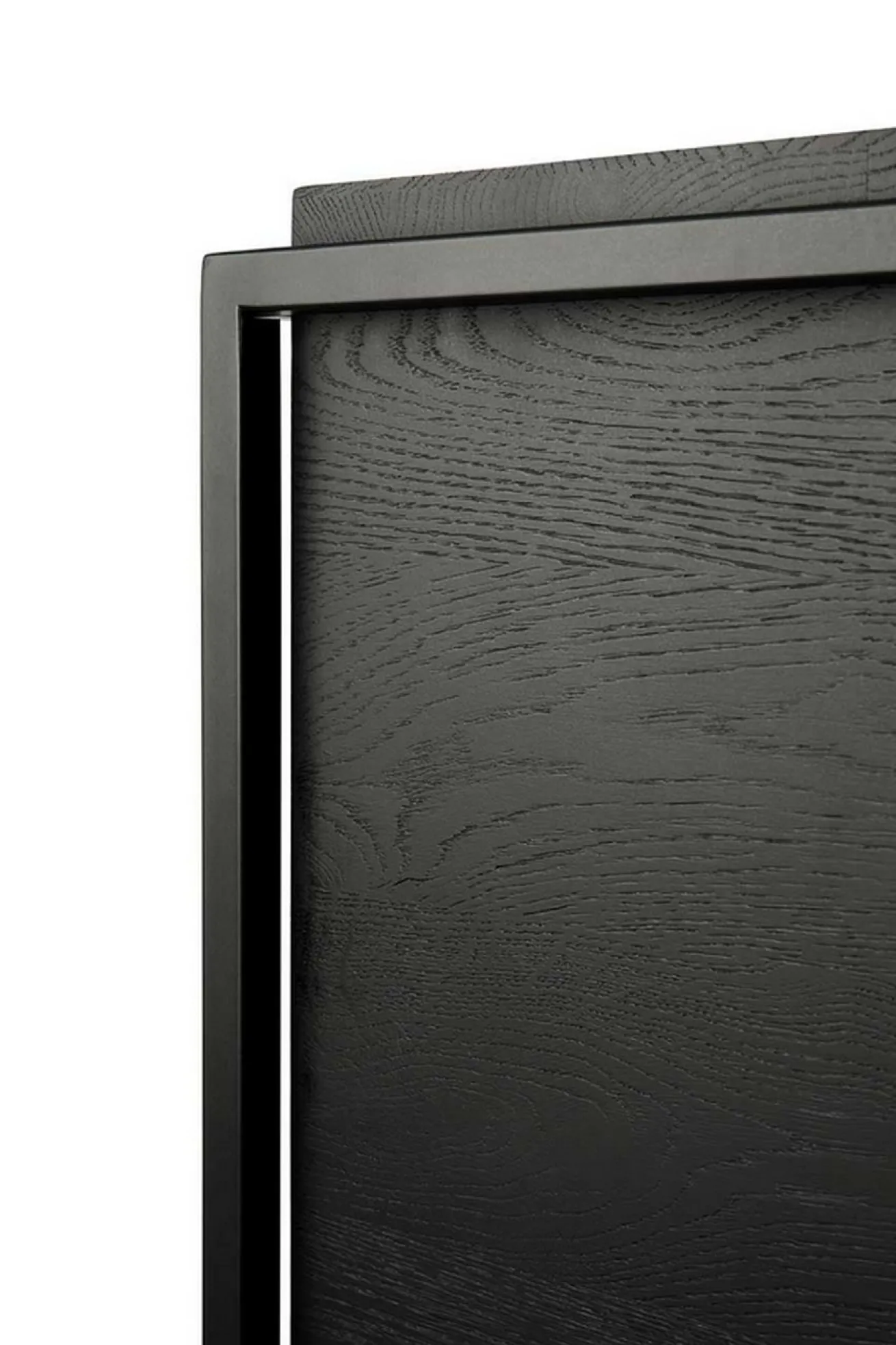 Anrichte Monolith Eiche schwarz B 110 cm