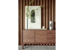 Anrichte Sono Teak lackiert B 228 cm