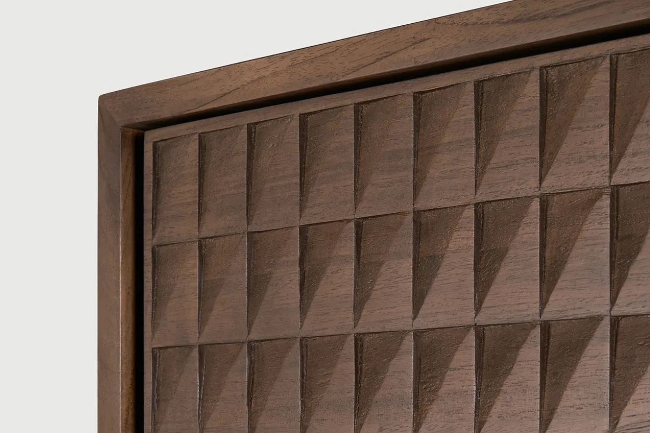 Anrichte Sono Teak lackiert B 228 cm