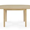 Ausziehtisch Bok Eiche natur D 129 cm
