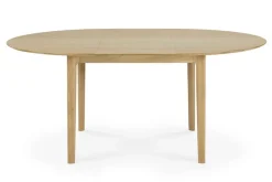 Ausziehtisch Bok Eiche natur D 129 cm