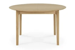 Ausziehtisch Bok Eiche natur D 129 cm