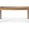 Ausziehtisch Bok Teak massiv B 140 cm