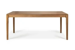 Ausziehtisch Bok Teak massiv B 140 cm