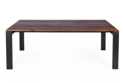 Ausziehtisch Deno Massivholz Nussbaum 140-190 konfigurierbar