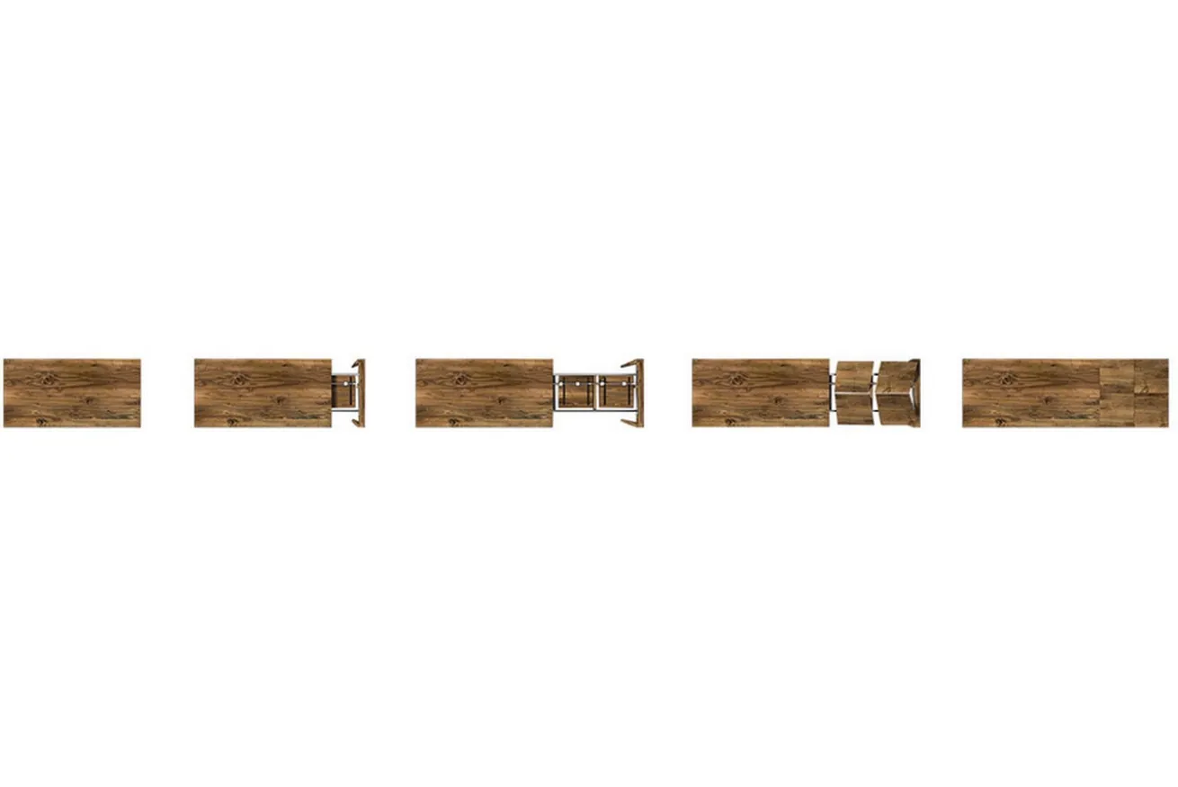 Ausziehtisch Dino Massivholz 140-190 konfigurierbar