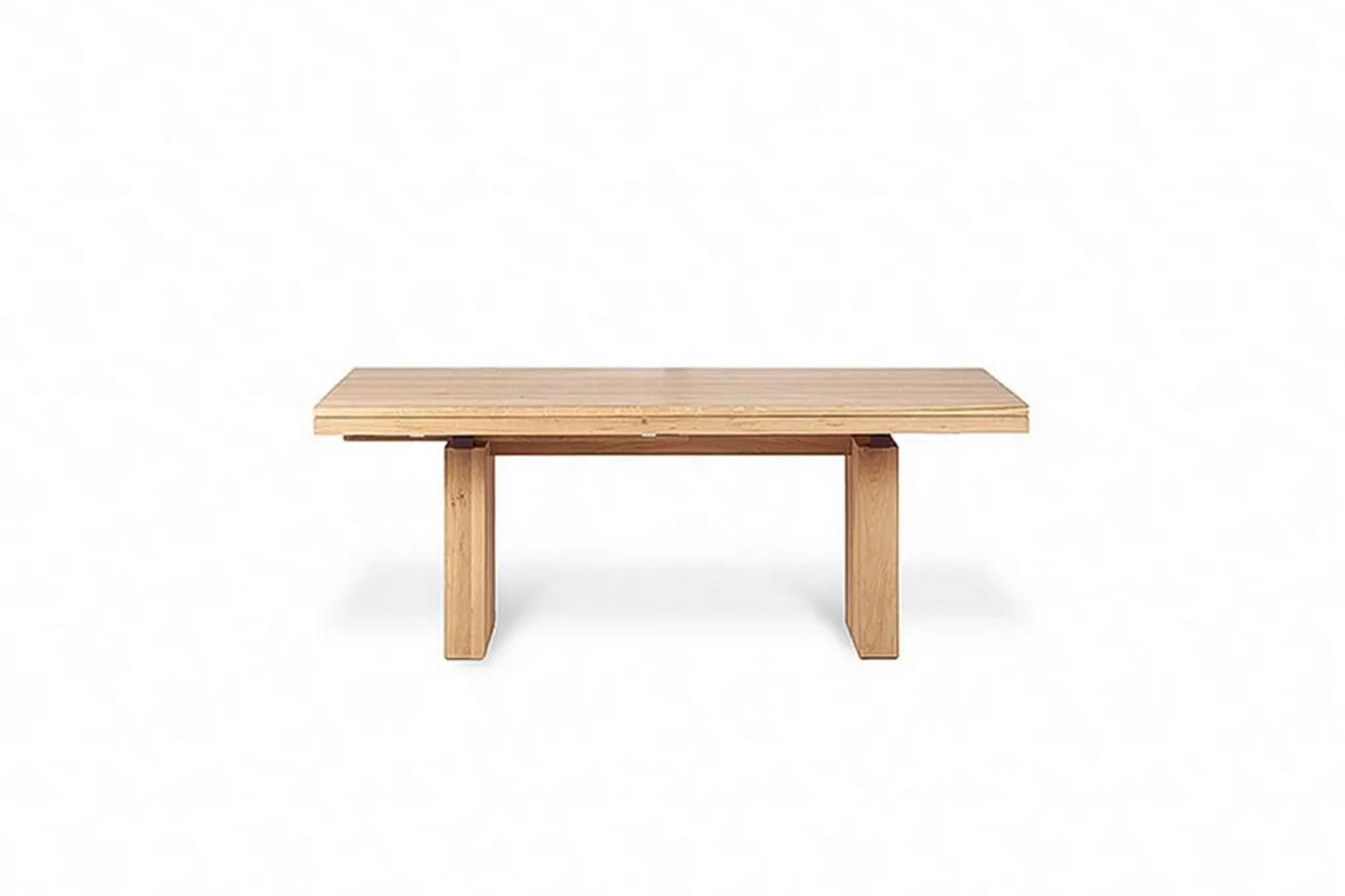 Ausziehtisch Double Eiche massiv 200-300 cm