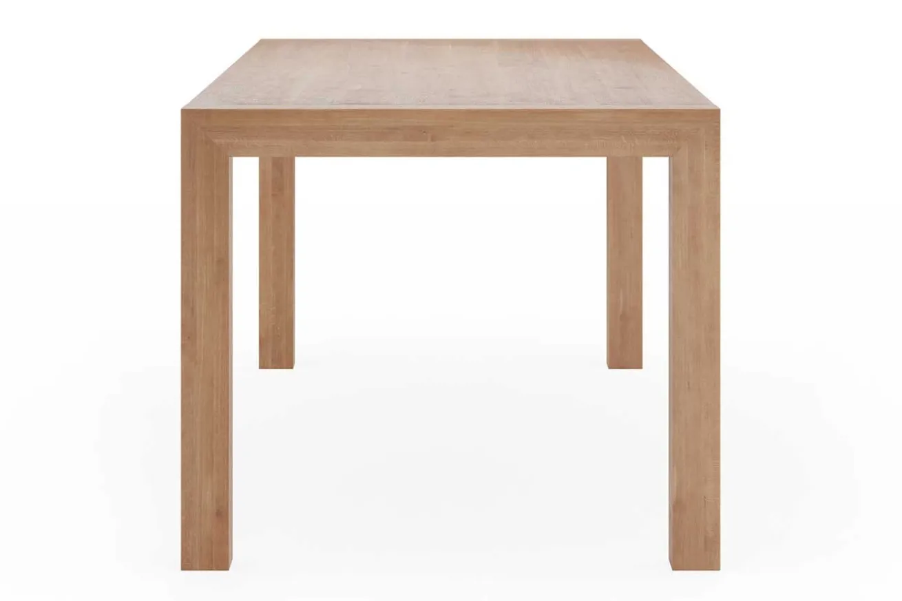 Ausziehtisch Duo Eiche hell massiv ab 160 cm konfigurierbar