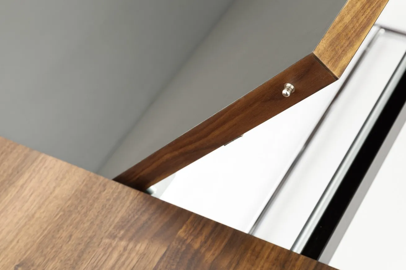 Ausziehtisch S 1072 Nuss 200-290 cm
