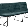 Bank Arva Light 3,5-Sitzer Stoff petrol