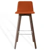 Barhocker Maverick Stoff orange H 106 cm