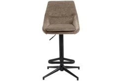 Barhocker Mingus Stoff taupe