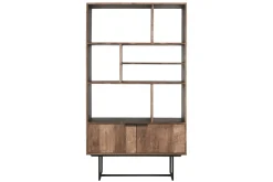 Bücherregal Odeon Teak natur H 210 cm