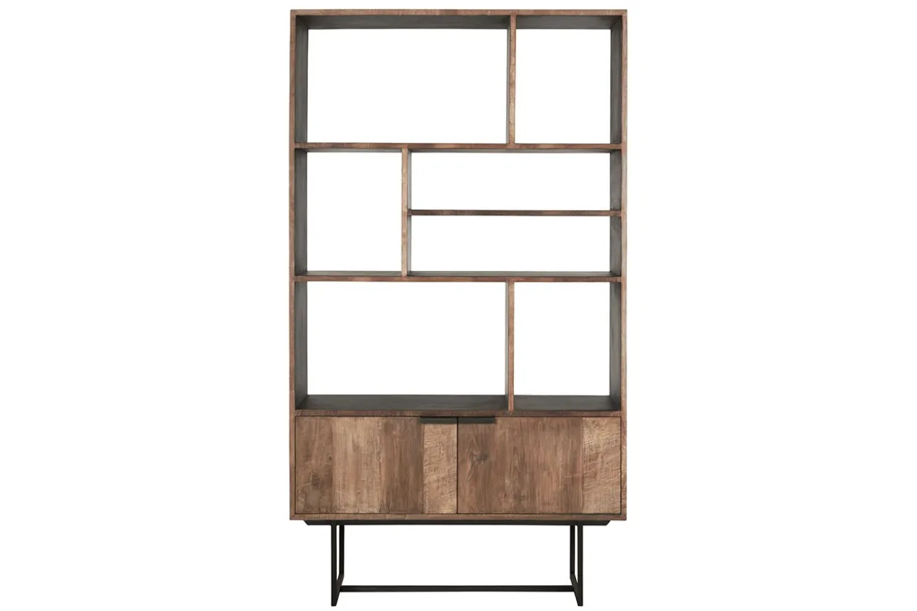 Bücherregal Odeon Teak natur H 210 cm