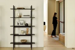 Bücherregal PI Mahagoni H 187 cm