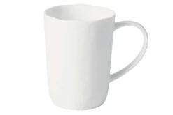 Becher Porcelino weiß H 11cm