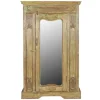 Beistellschrank Vintage gelb