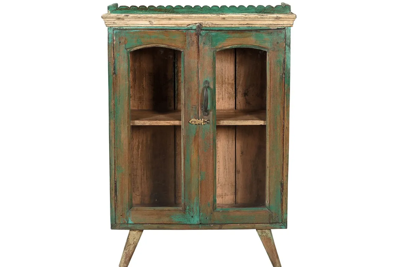 Beistellschrank Vintage grün