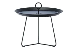 Beistelltisch Eyelet schwarz D 60 cm