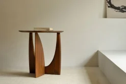 Beistelltisch Geometric Teak natur