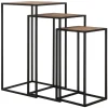 Beistelltisch Highlight 3er Set natur