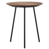 Beistelltisch Highlight Teak natur rund D 40 cm