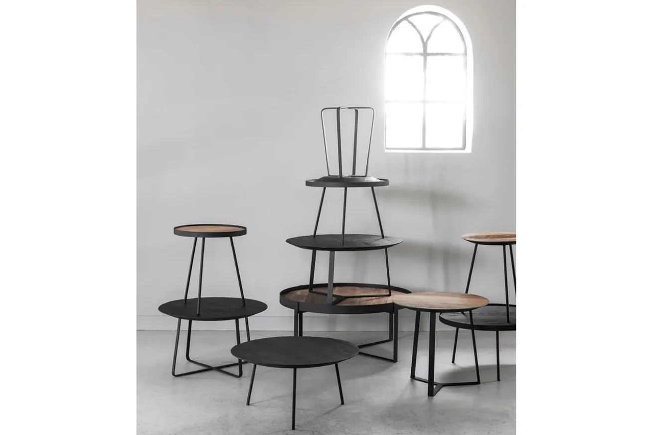 Beistelltisch Highlight Teak D 40 cm