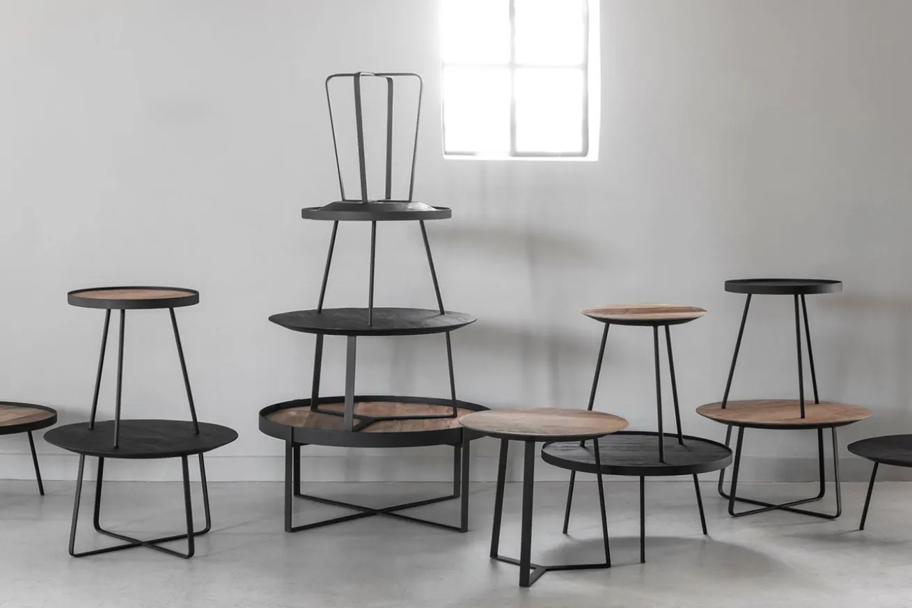Beistelltisch Highlight Teak D 40 cm