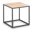 Beistelltisch Pino Eiche weiß 40 cm