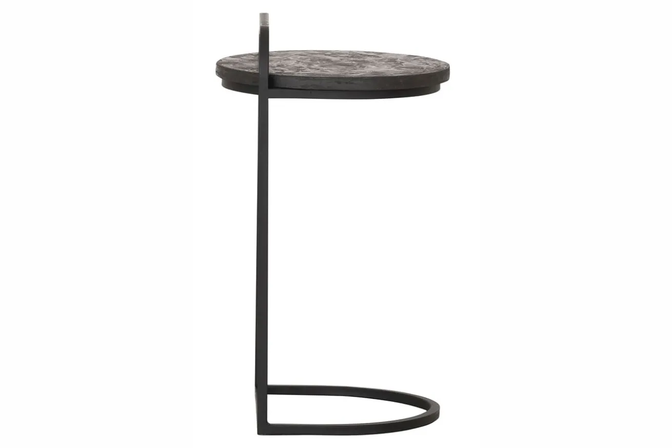 Beistelltisch Soho Mortex schwarz D 35 cm