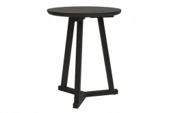 Beistelltisch Tripod Eiche schwarz