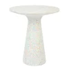 Beistelltisch Vicky recycled H 45 cm weiss