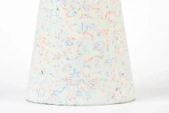 Beistelltisch Vicky recycled H 45 cm weiss
