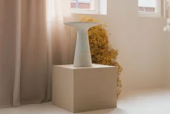 Beistelltisch Vicky recycled H 45 cm weiss