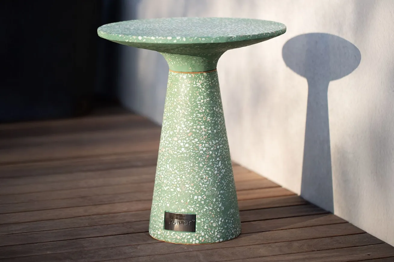 Beistelltisch Vicky recycled H 45 cm grün