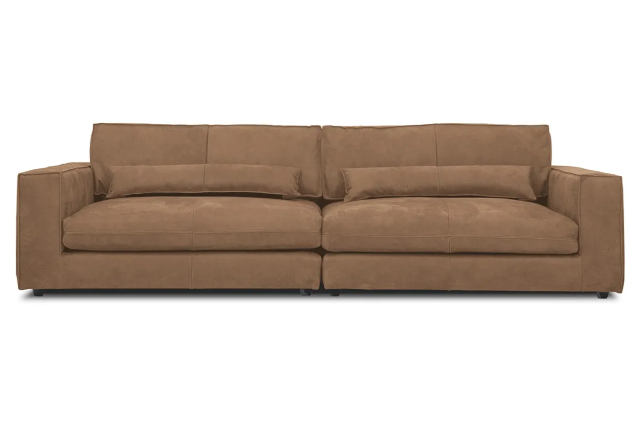 Big Sofa Venezia Leder vintage braun