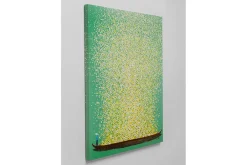 Bild Flower Boat grün 100x80 cm