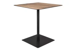 Bistrotisch Breez quadratisch braun
