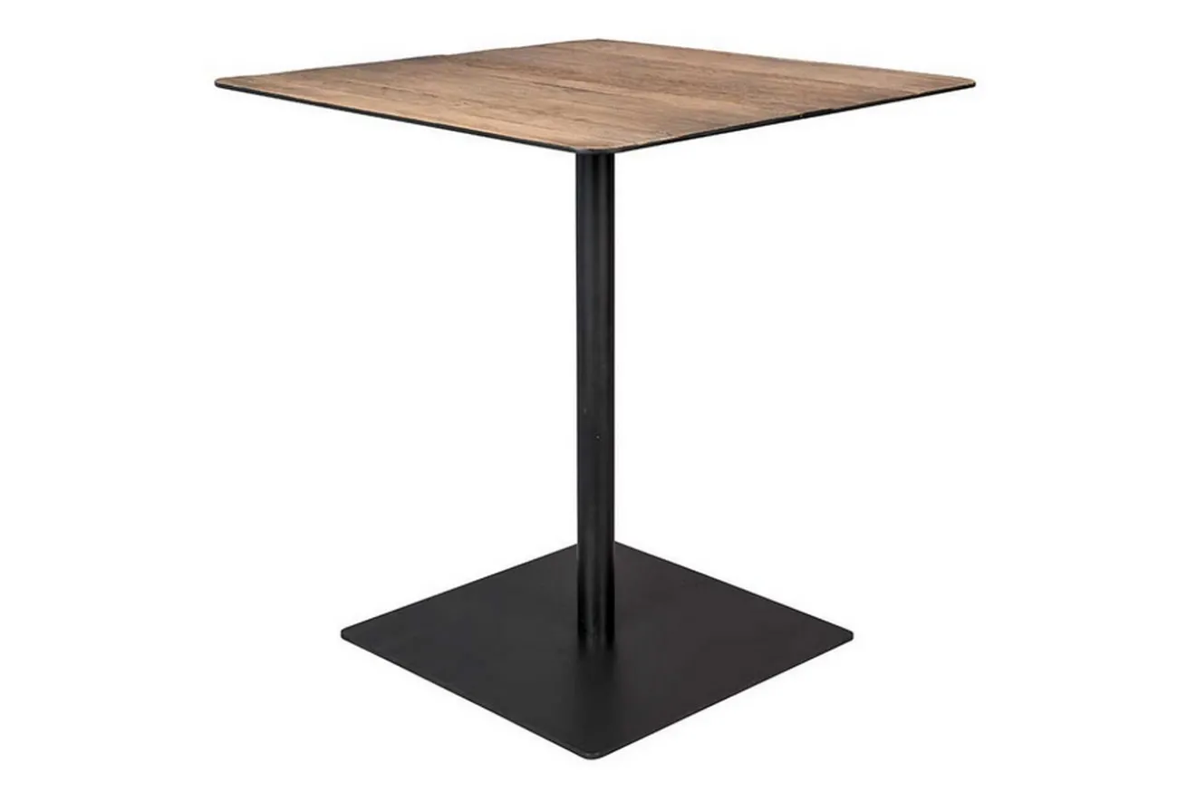 Bistrotisch Breez quadratisch braun