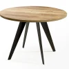 Bistrotisch Eiche massiv rund 70 cm