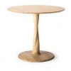 Bistrotisch Torsion Eiche natur D 70 cm