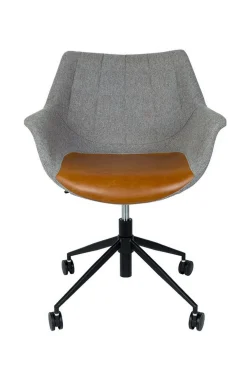 Bürostuhl Doulton Stoff grau
