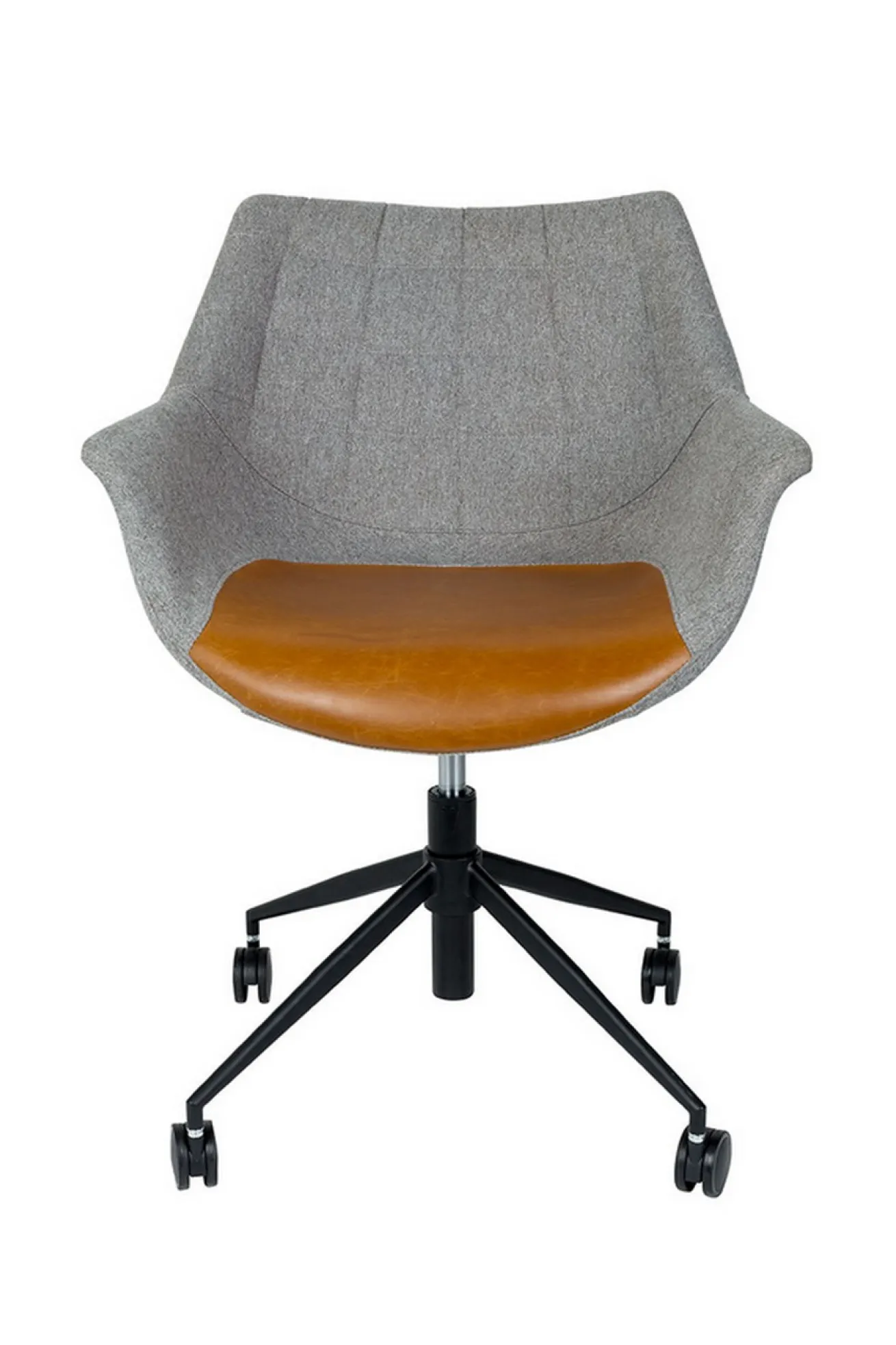 Bürostuhl Doulton Stoff grau