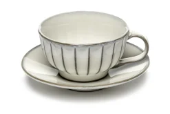 Cappuccinotasse Inku weiss