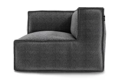 Club Ecke Outdoor Silky grau