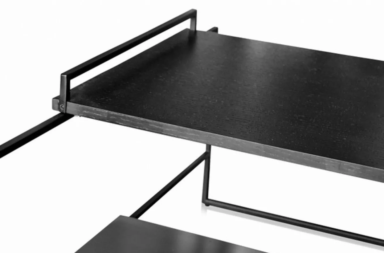 Couchtisch Architect schwarz 100 cm