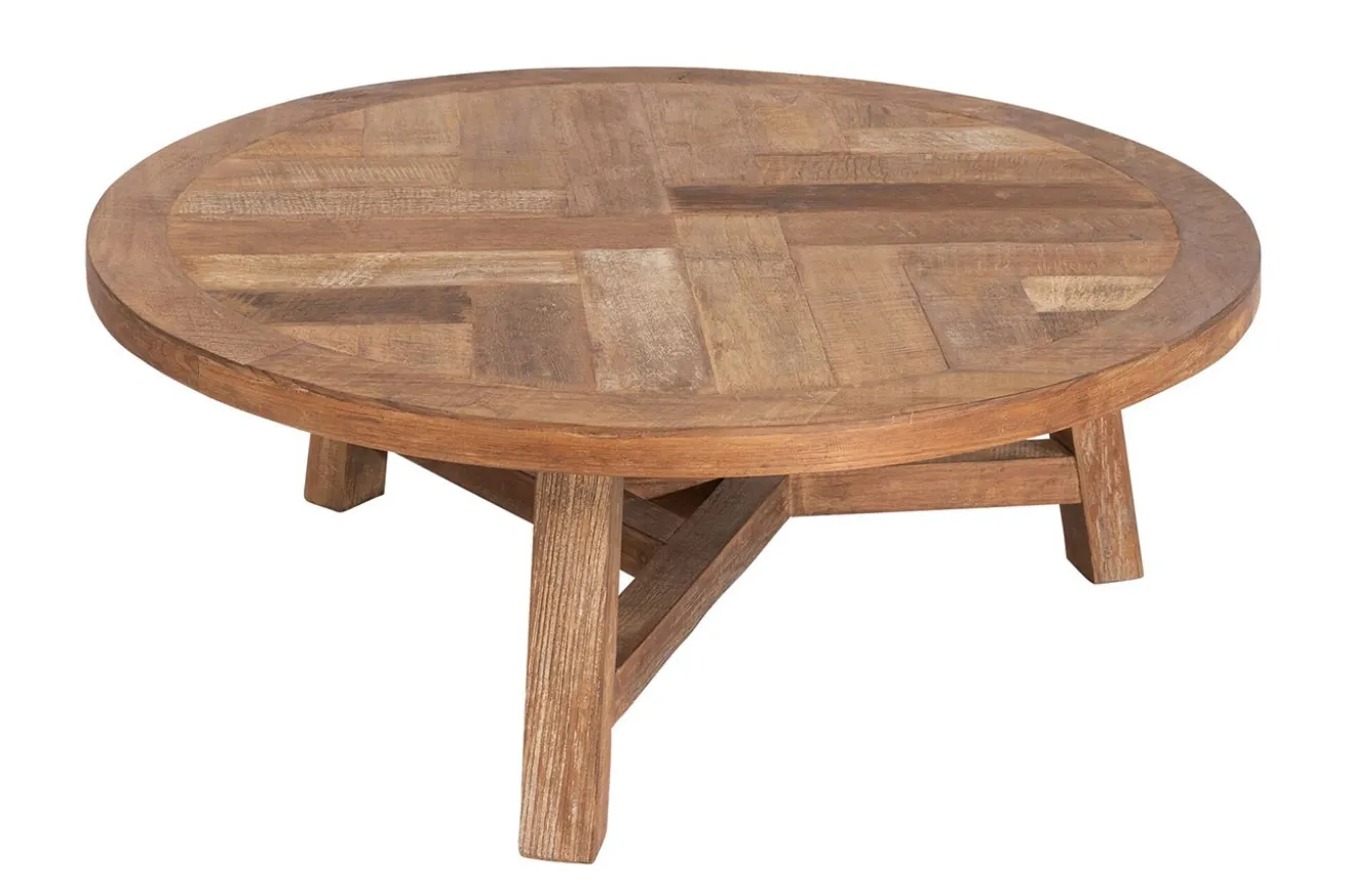 Couchtisch Ibiza Teak D 90 cm