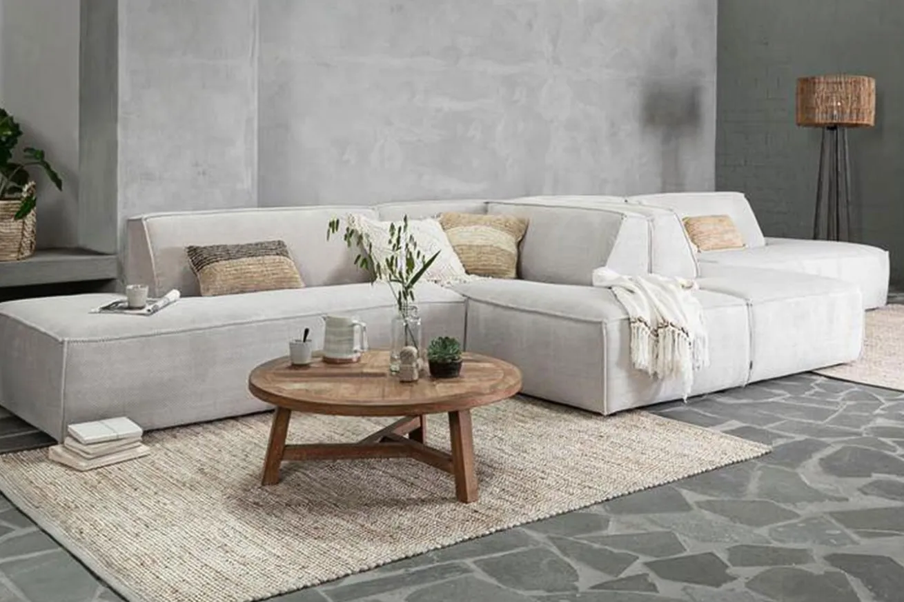 Couchtisch Ibiza Teak D 90 cm